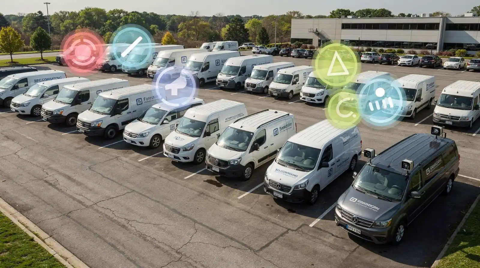 Fleet management solutions provide proactive maintenance alerts for vehicles and equipment, preempting costly downtime